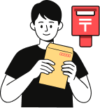 専用キットが届く